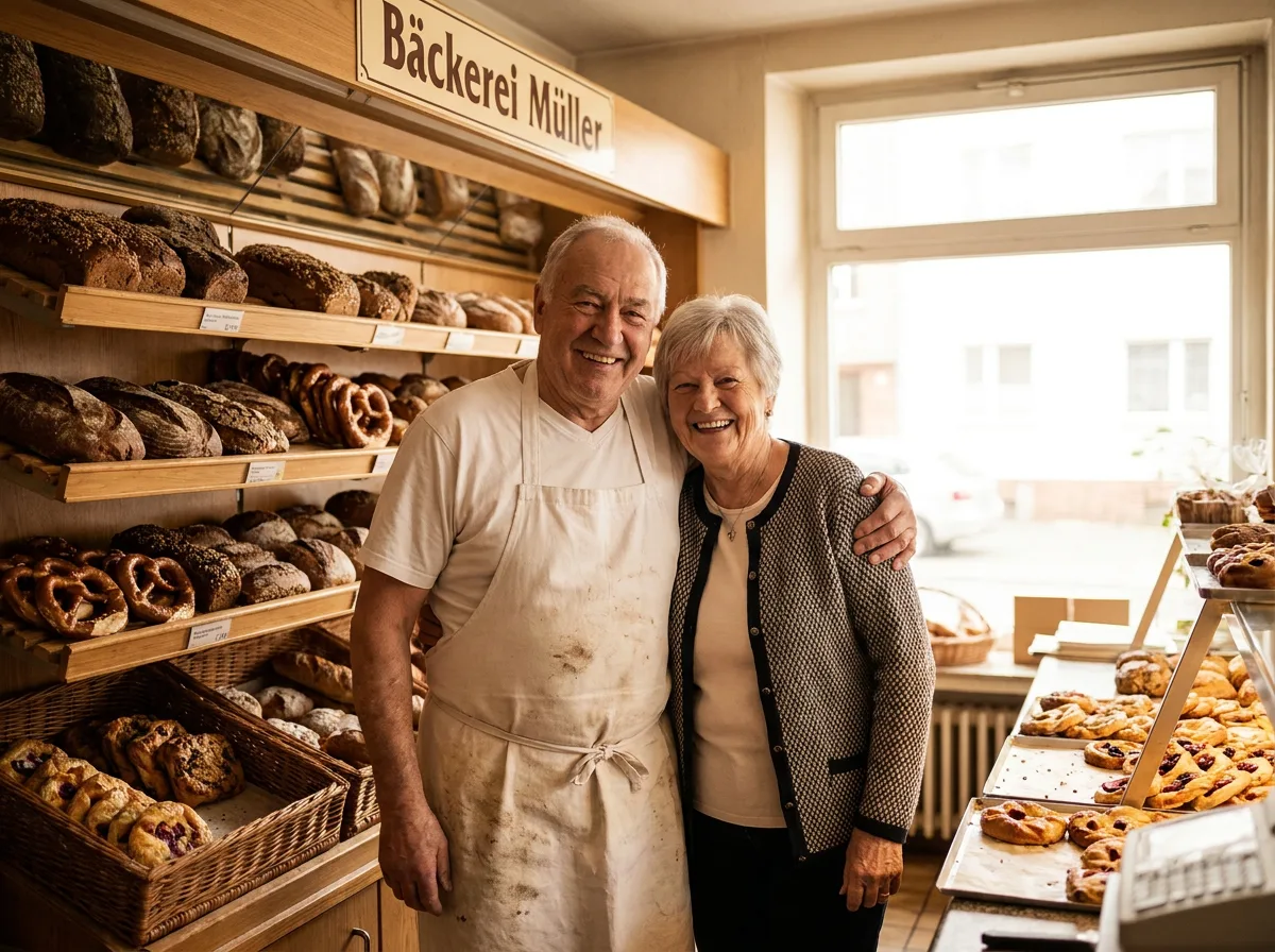 Familie M., Bäckerei Niedersachsen
